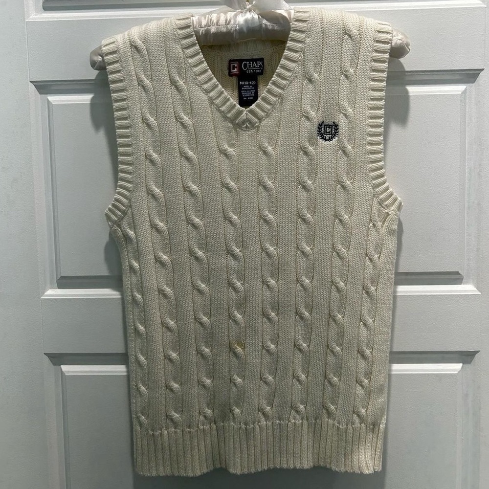 chaps sweater vest